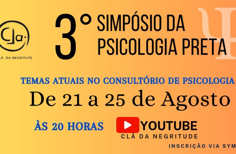 III- SIMPÓSIO DE PSICOLOGIA PRETA